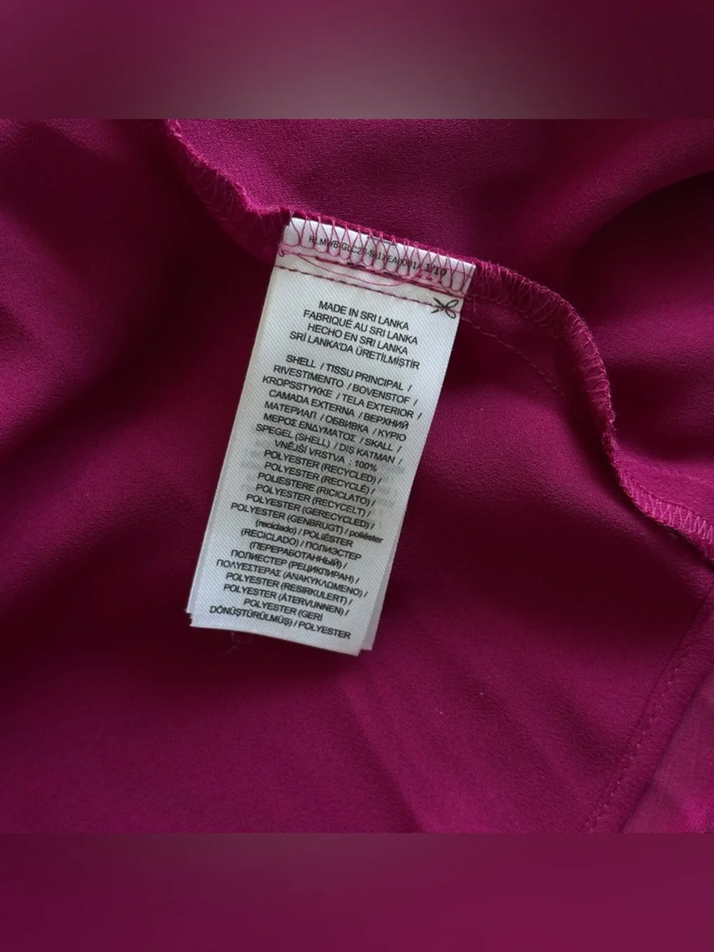 LAUREN RALPH LAUREN Striped One-Shoulder NWT Crinkle Georgette Dress - Picture 8 of 11